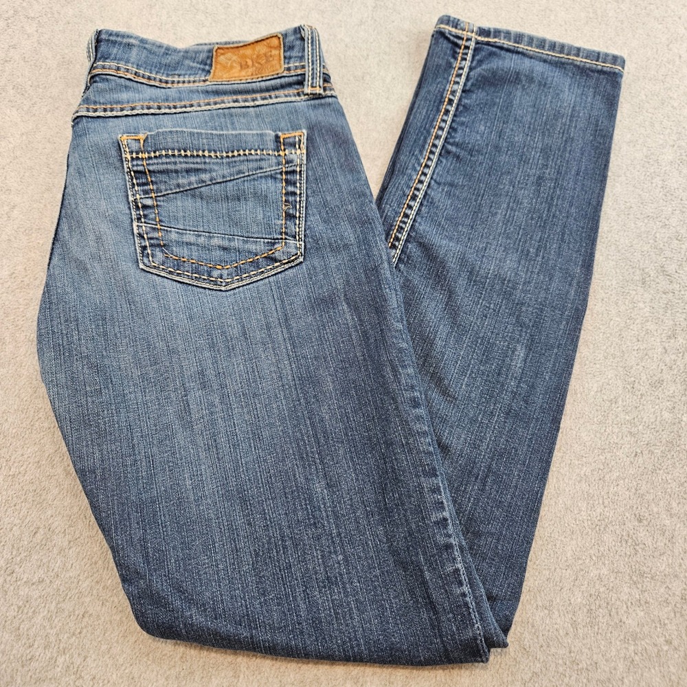 BKE Addison Skinny Jeans Women 28R Blue Denim Low Rise Stretch Casual Classic